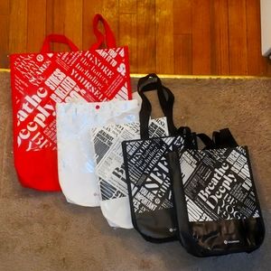Lululemon Reusable Bag Bundle